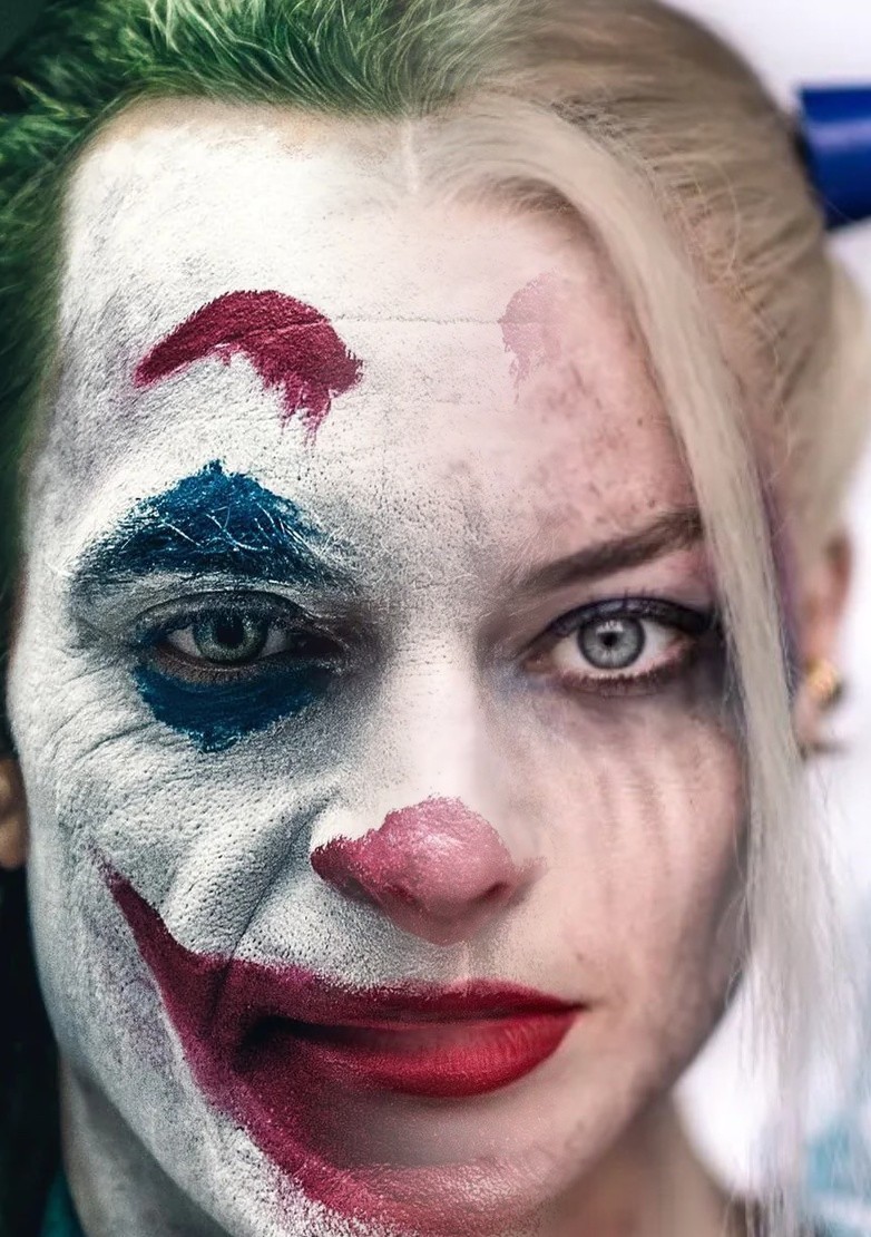 Blend of joker and harley