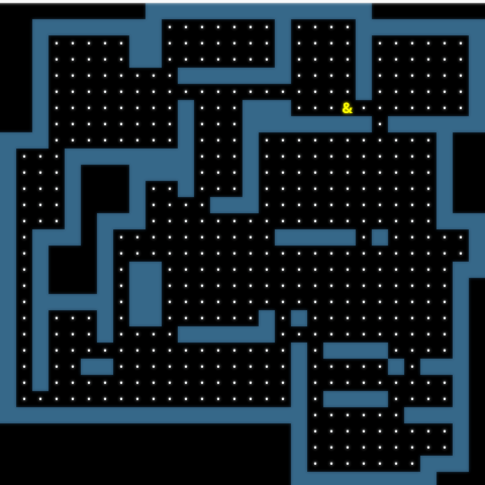 Golden theme with custom tileset