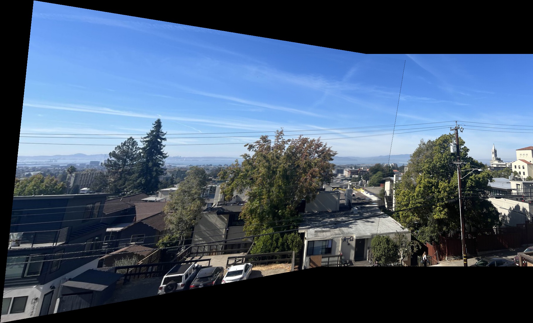 Exterior courtyard panorama