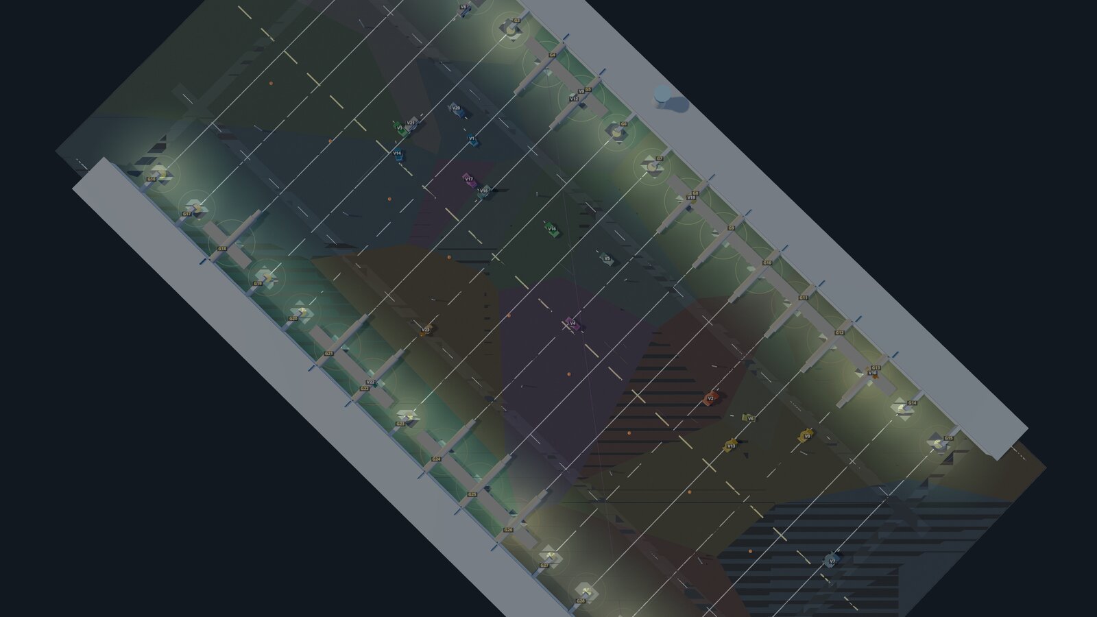 SFO apron — all vehicle layers
